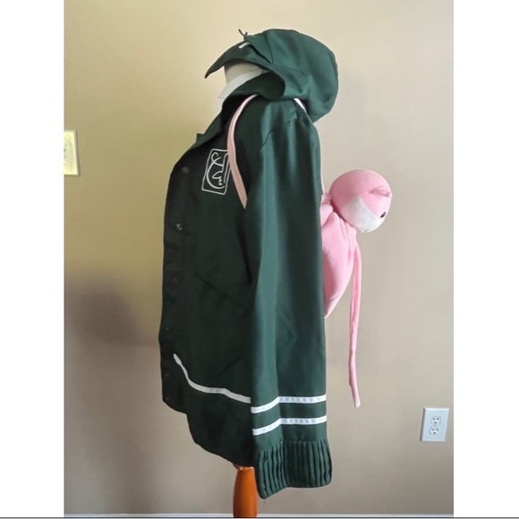 Chiaki Nanami Cosplay Costume Anime Danganronpa Full Outfit includes Backpack - Picture 2 of 5
